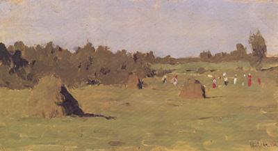 Isaac Ilich Levitan Haymaking (nn02)